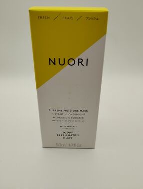 Fresh Skincare's Nuori Supreme Moisture Mask Instant Overnight Hydration Mask